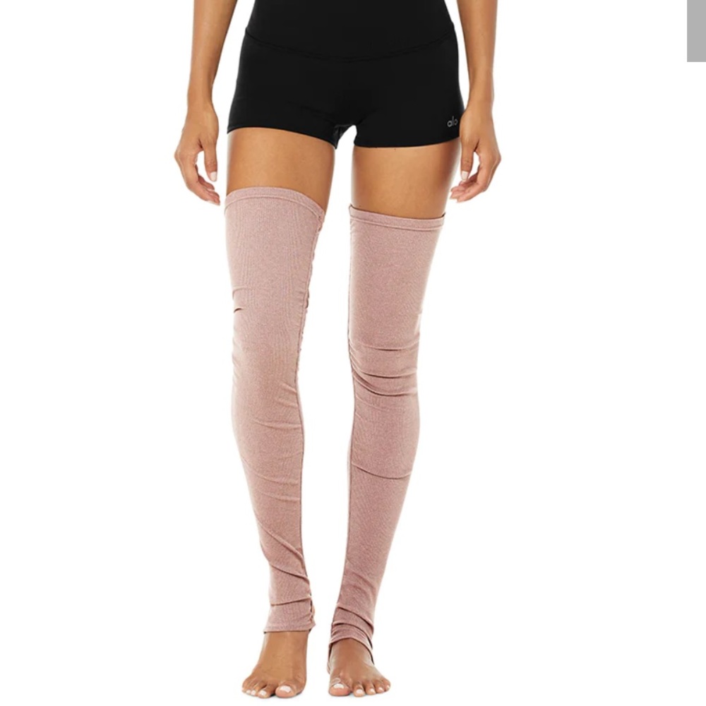 Alo Goddess Leg Warmers NWT